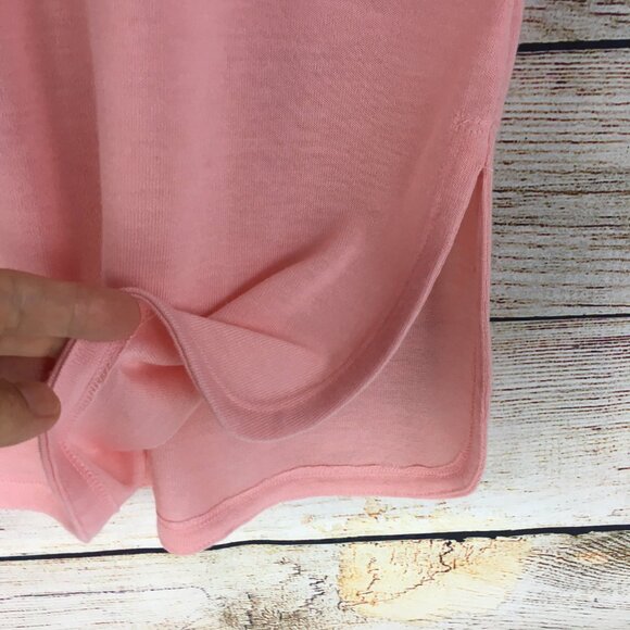 2 Liz Claiborne Weekend Tunic Tops Pink Blue Women's Medium - Picture 5 of 9